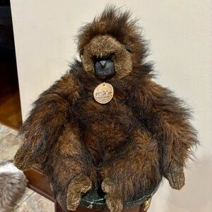 Disney Brown and Black Faux Fur Monkey